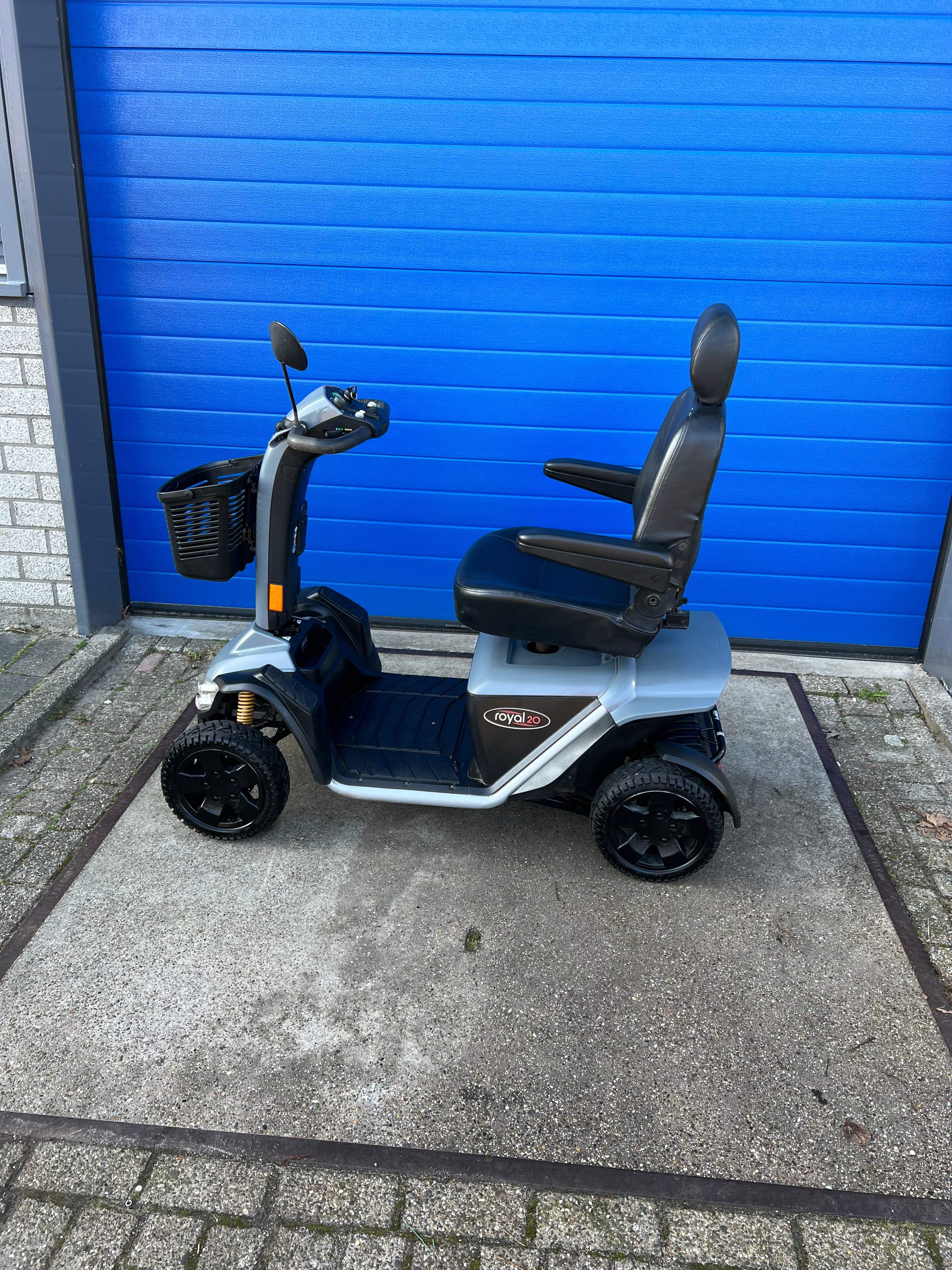 Scootmobiel Pride Victory XL140S Nardo Grey !!!! - TotaalThuisZorg