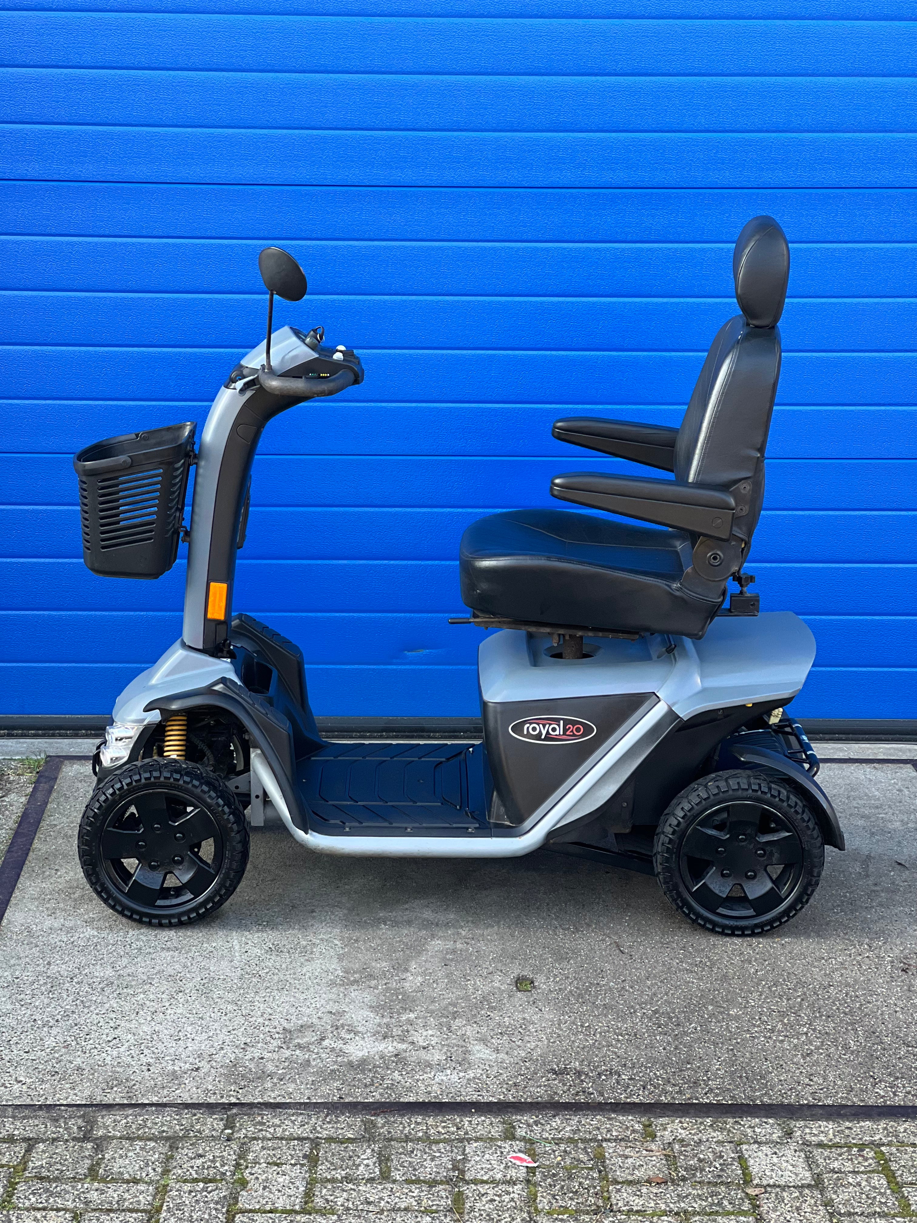 Scootmobiel Pride Victory XL140S Nardo Grey !!!! - TotaalThuisZorg